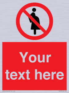 Custom prohibition not for pregnant women